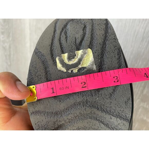 OTBT Vagabond Women's 7.5 Black Bootie Leather Boot Ankle Boho Chunky Festival - Picture 9 of 10